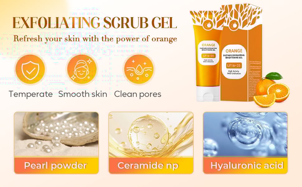 2025 Micro-Exfoliator–Orange Enzyme Exfoliating Gel